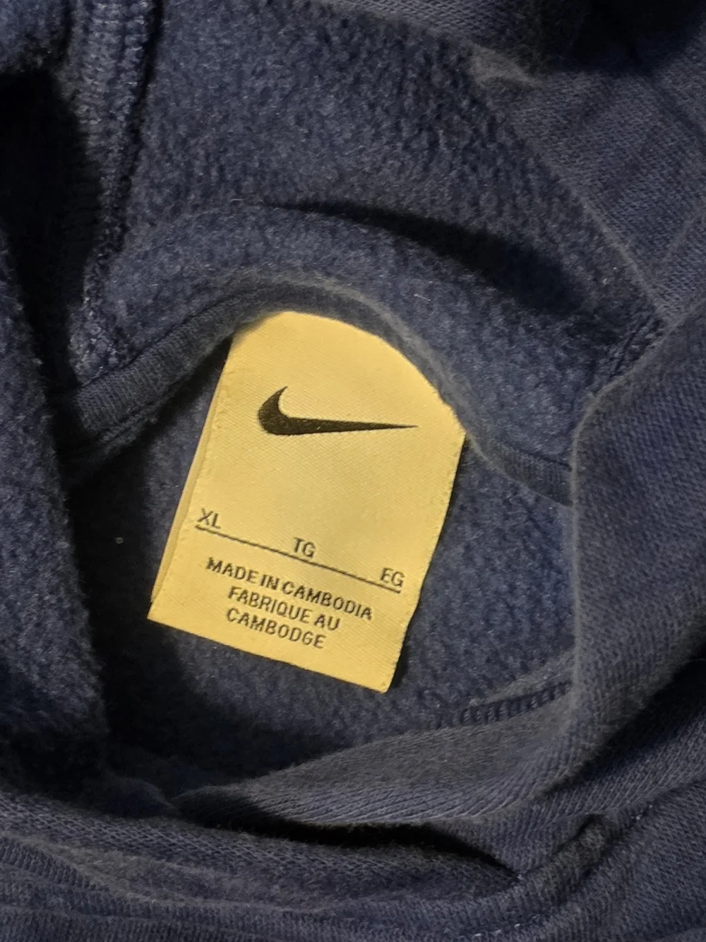 Nike Giannis Antetokounmpo Freak Hoodie Kids XL Navy Blue Basketball Pullover
